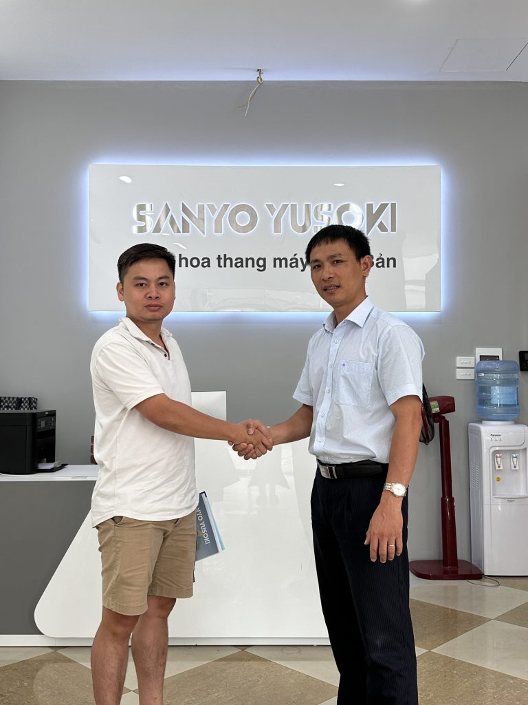 Khách hàng tin tưởng lựa chọn Thang Máy Sanyo Yusoki