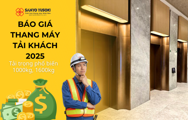 Báo giá thang máy tải khách Sanyo