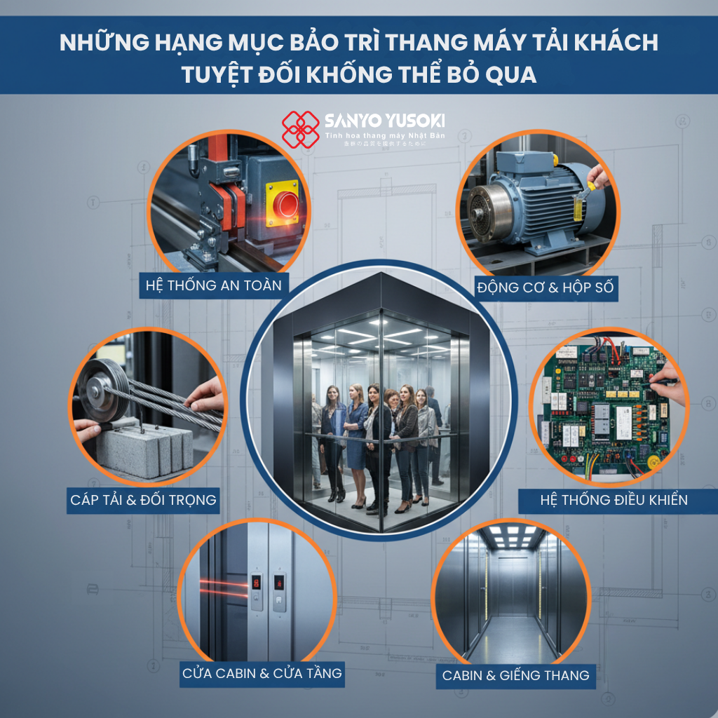 Những thiết bị quan trọng cần được bảo trì kỹ lưỡng