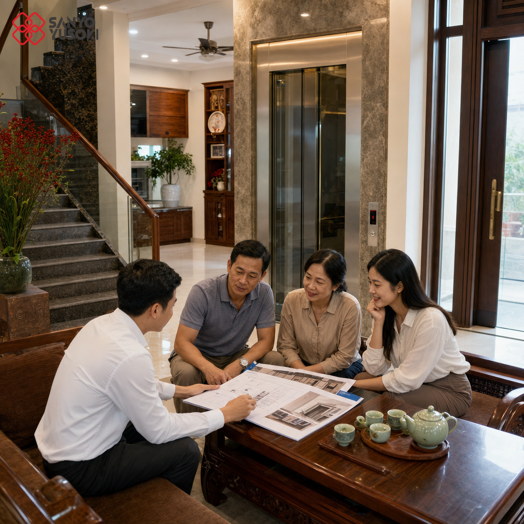 Thang máy SANYO YUSOKI – hình ảnh minh họa 2