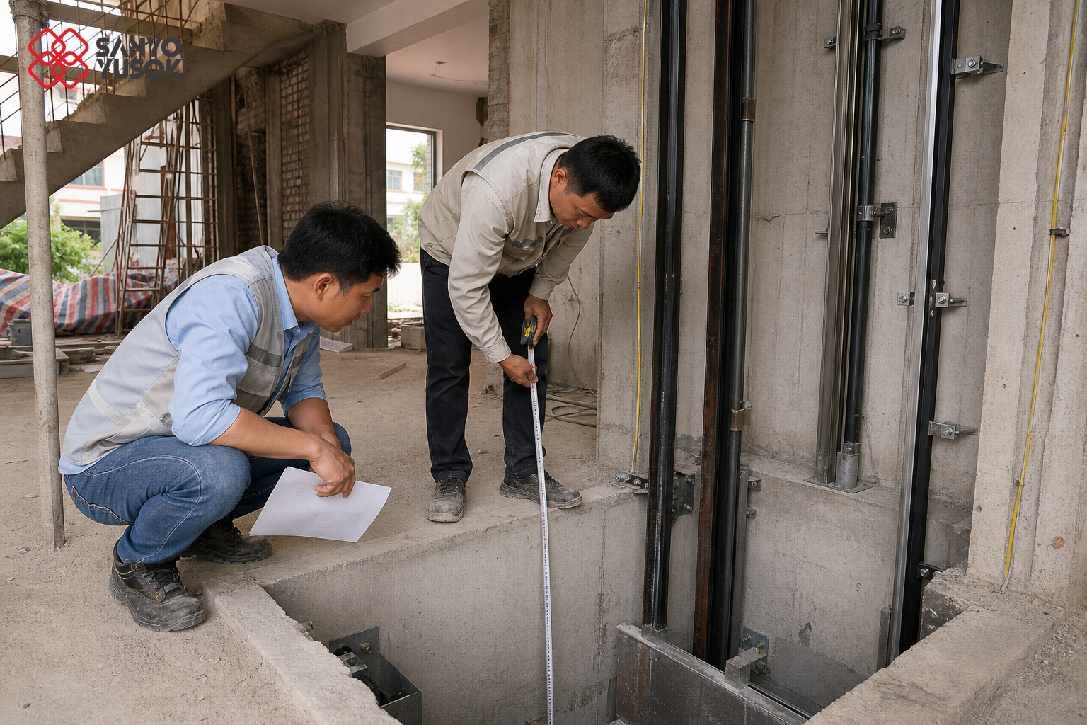Thang máy SANYO YUSOKI – hình ảnh minh họa 2
