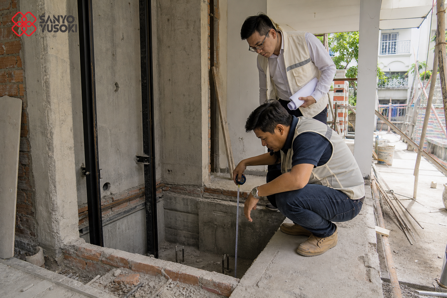 Thang máy SANYO YUSOKI – hình ảnh minh họa 1
