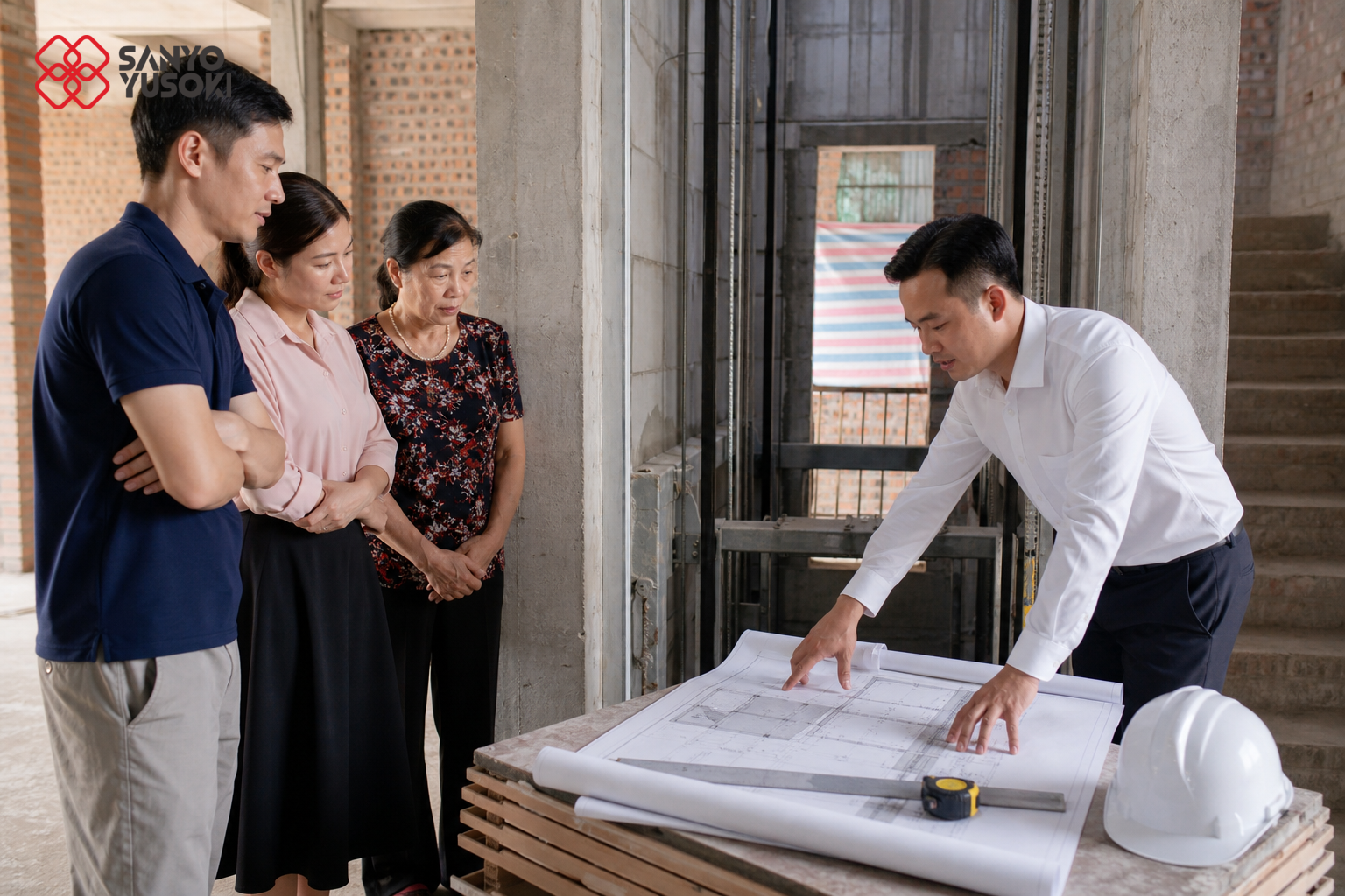 Thang máy SANYO YUSOKI – hình ảnh minh họa 2