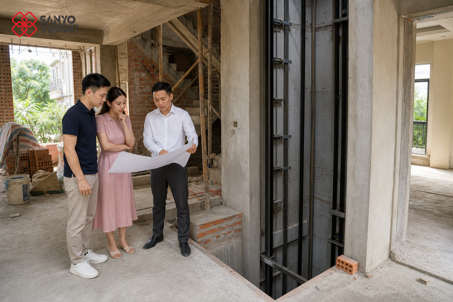 Thang máy SANYO YUSOKI – hình ảnh minh họa 3