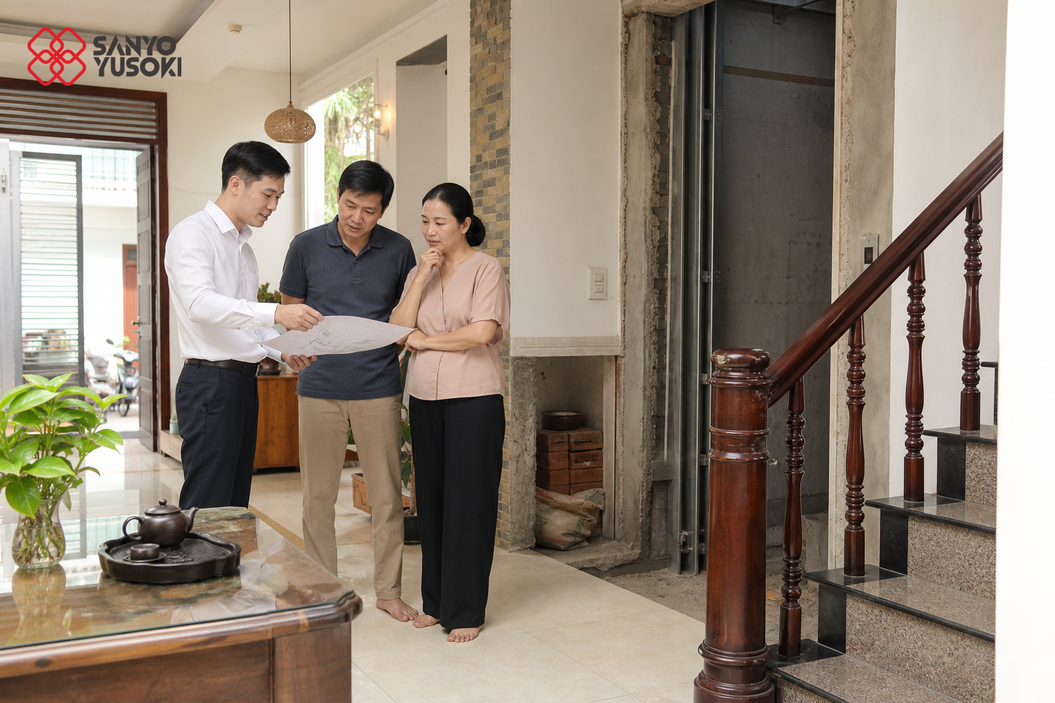 Thang máy SANYO YUSOKI – hình ảnh minh họa 3