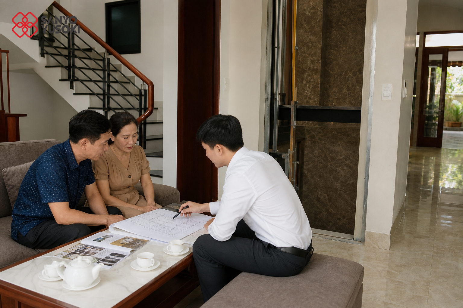 Thang máy SANYO YUSOKI – hình ảnh minh họa 2