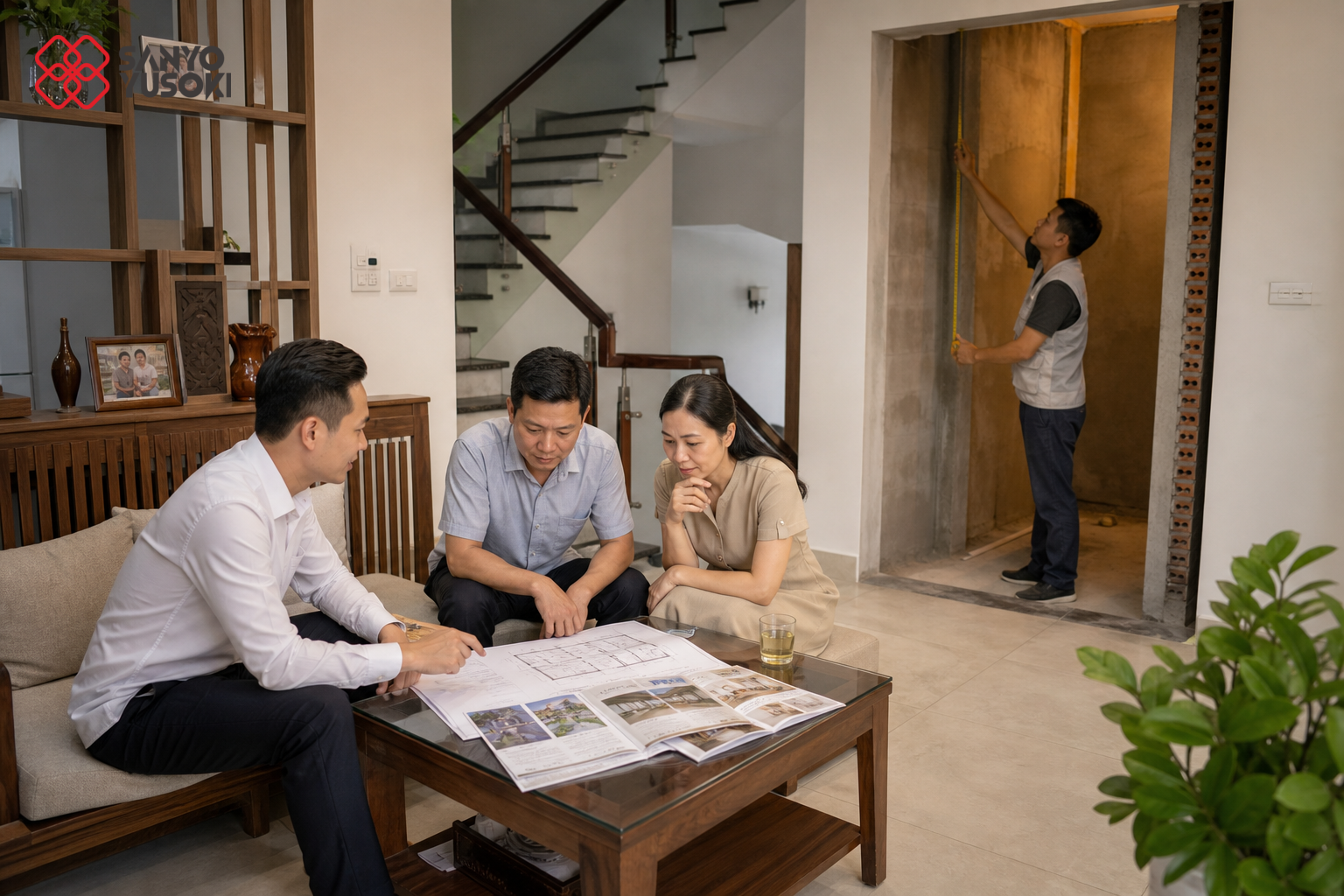 Thang máy SANYO YUSOKI – hình ảnh minh họa 1