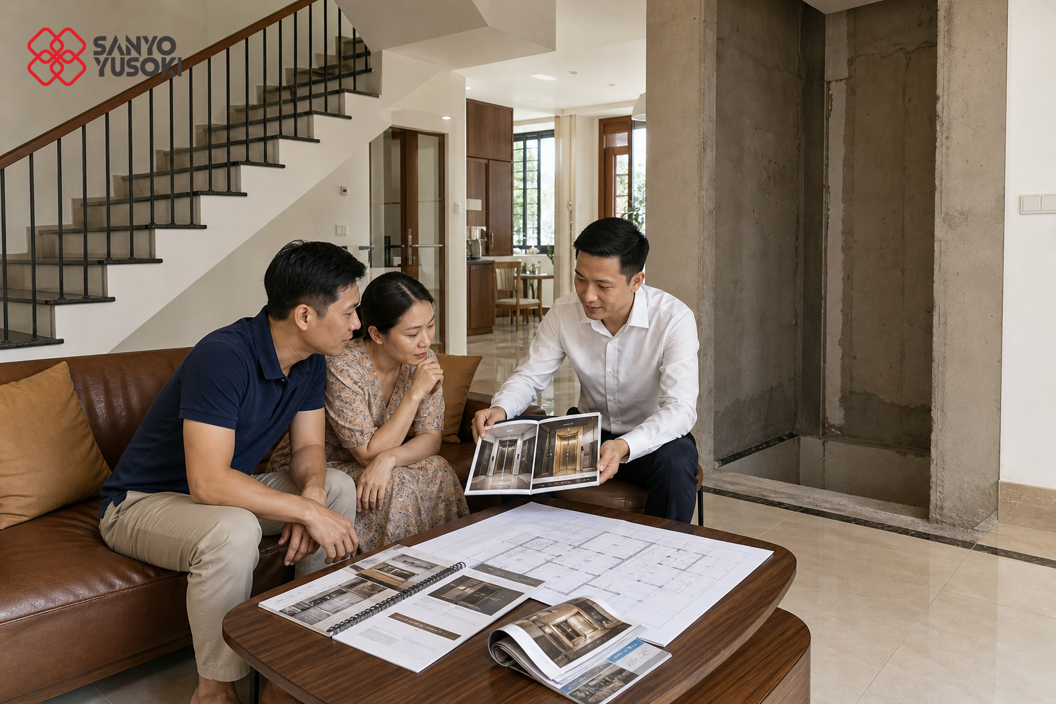Thang máy SANYO YUSOKI – hình ảnh minh họa 2