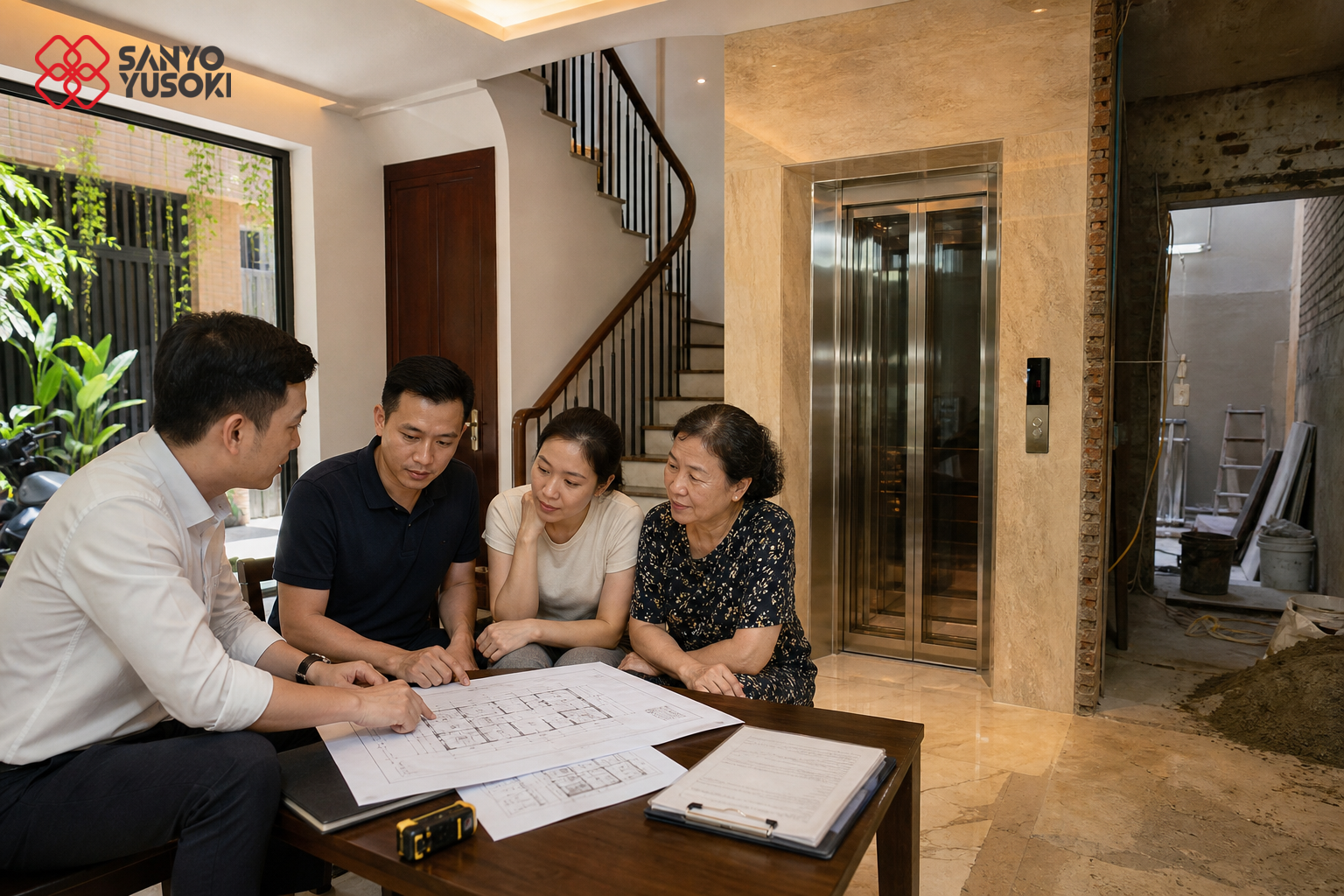 Thang máy SANYO YUSOKI – hình ảnh minh họa 3