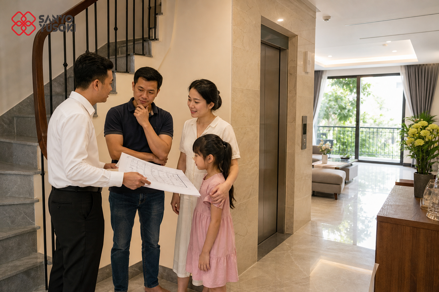 Thang máy SANYO YUSOKI – hình ảnh minh họa 1
