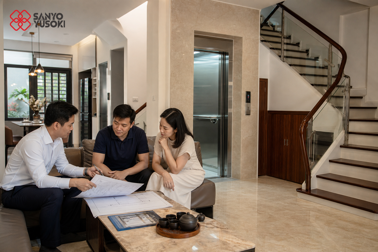 Thang máy SANYO YUSOKI – hình ảnh minh họa 3