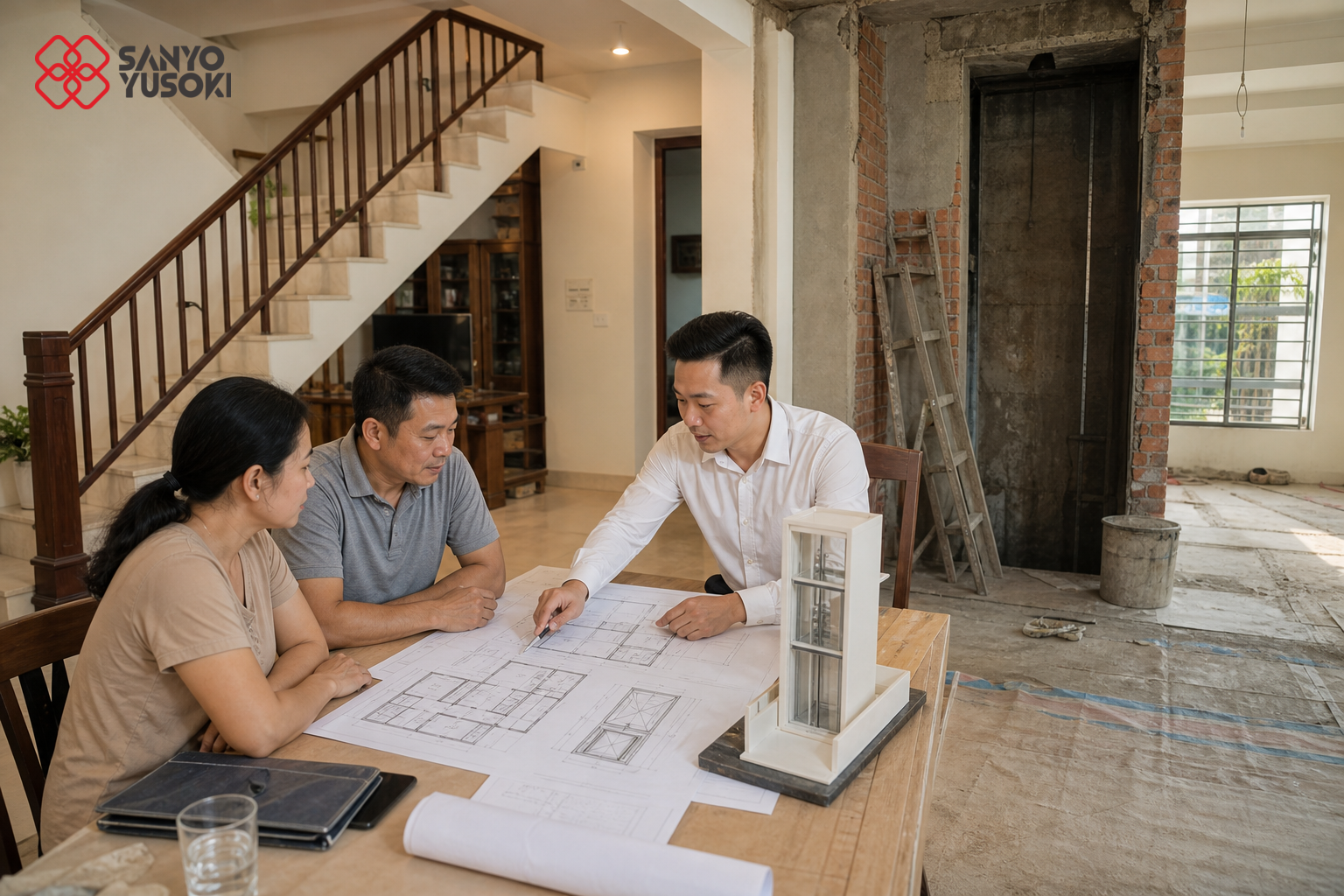 Thang máy SANYO YUSOKI – hình ảnh minh họa 2