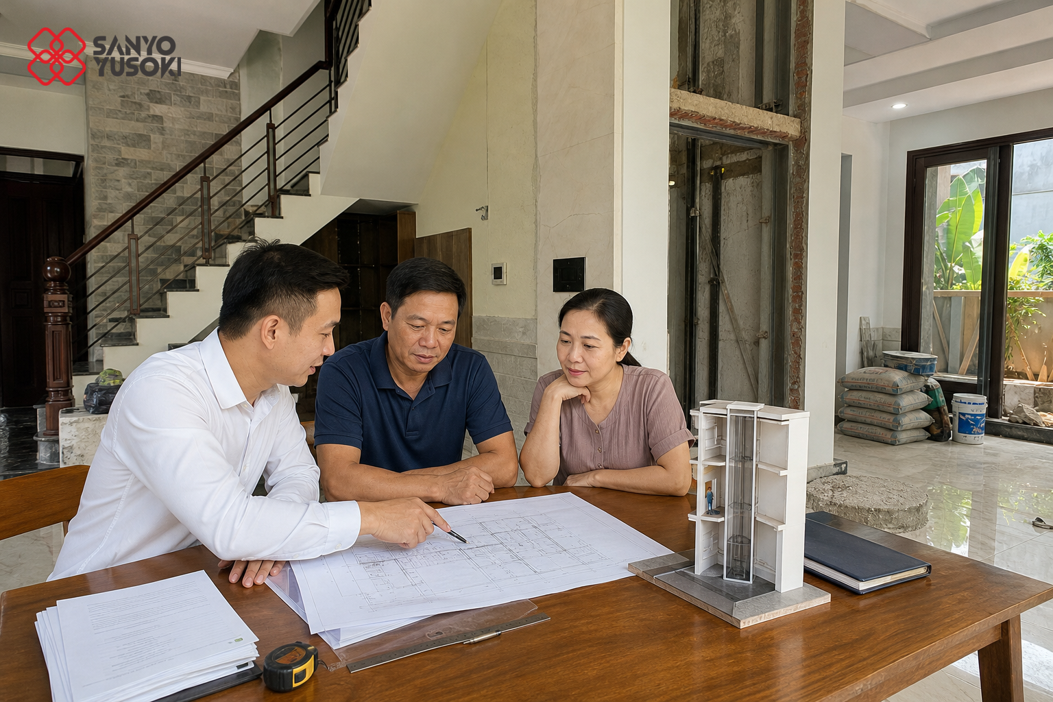 Thang máy SANYO YUSOKI – hình ảnh minh họa 3