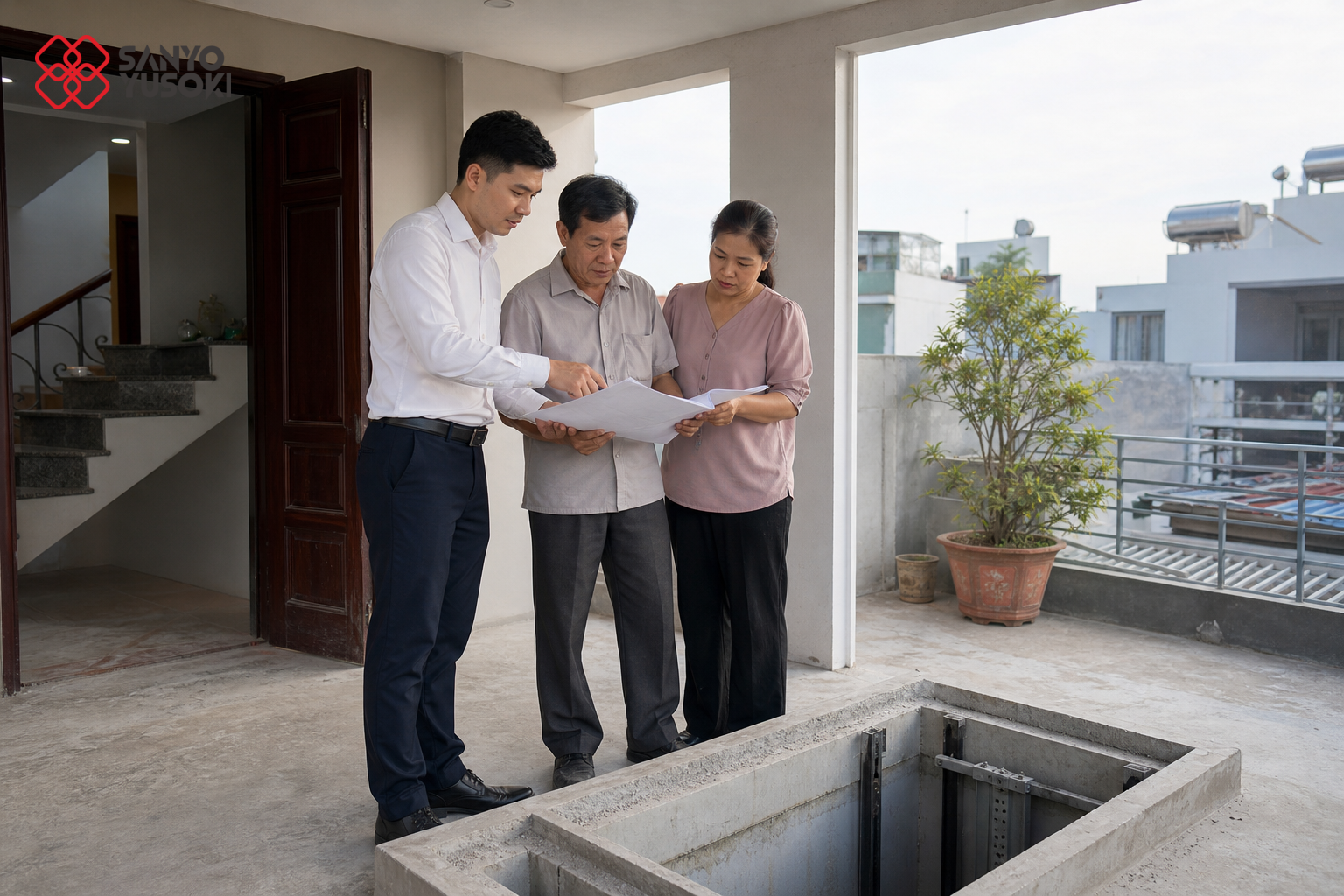Thang máy SANYO YUSOKI – hình ảnh minh họa 2