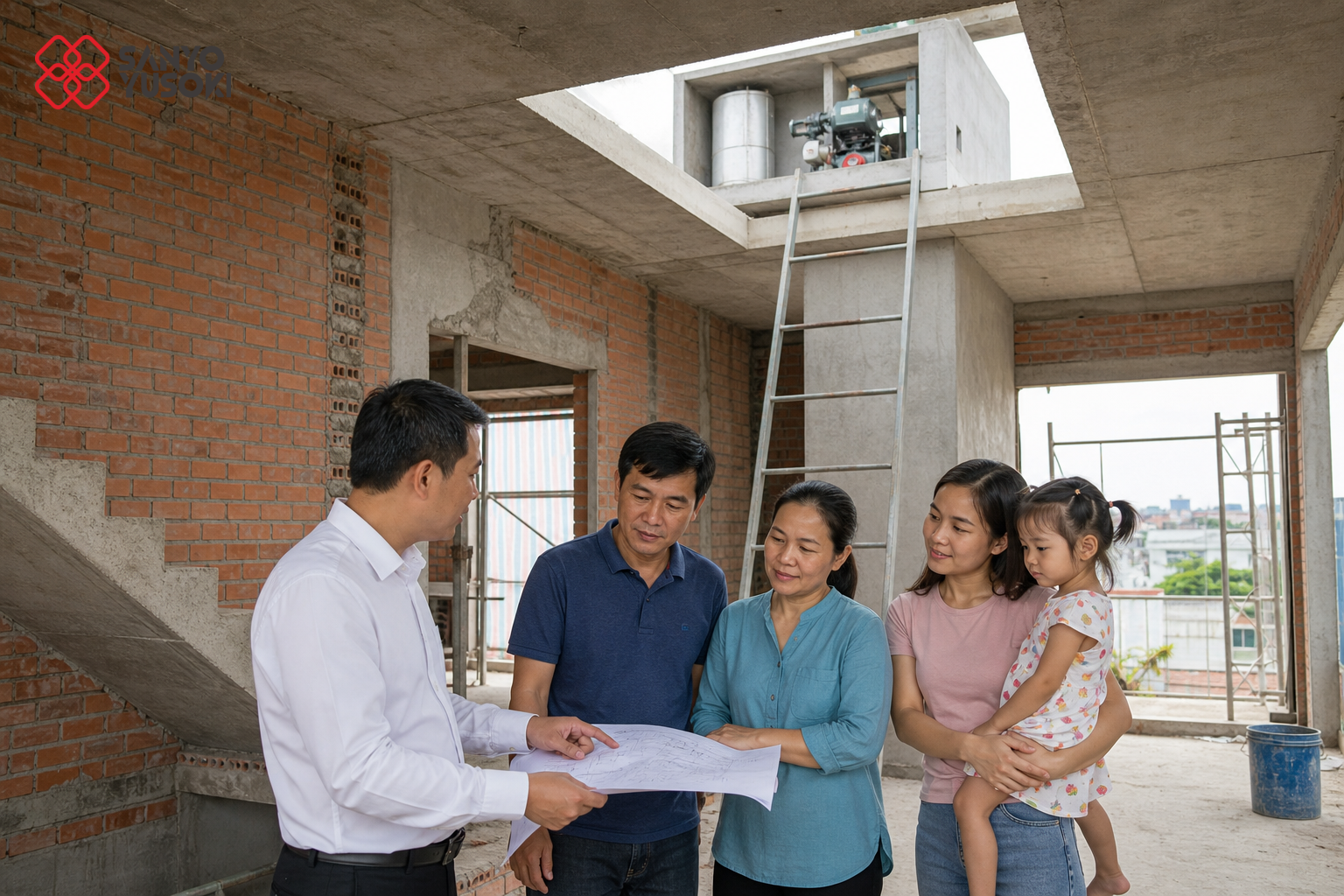 Thang máy SANYO YUSOKI – hình ảnh minh họa 1
