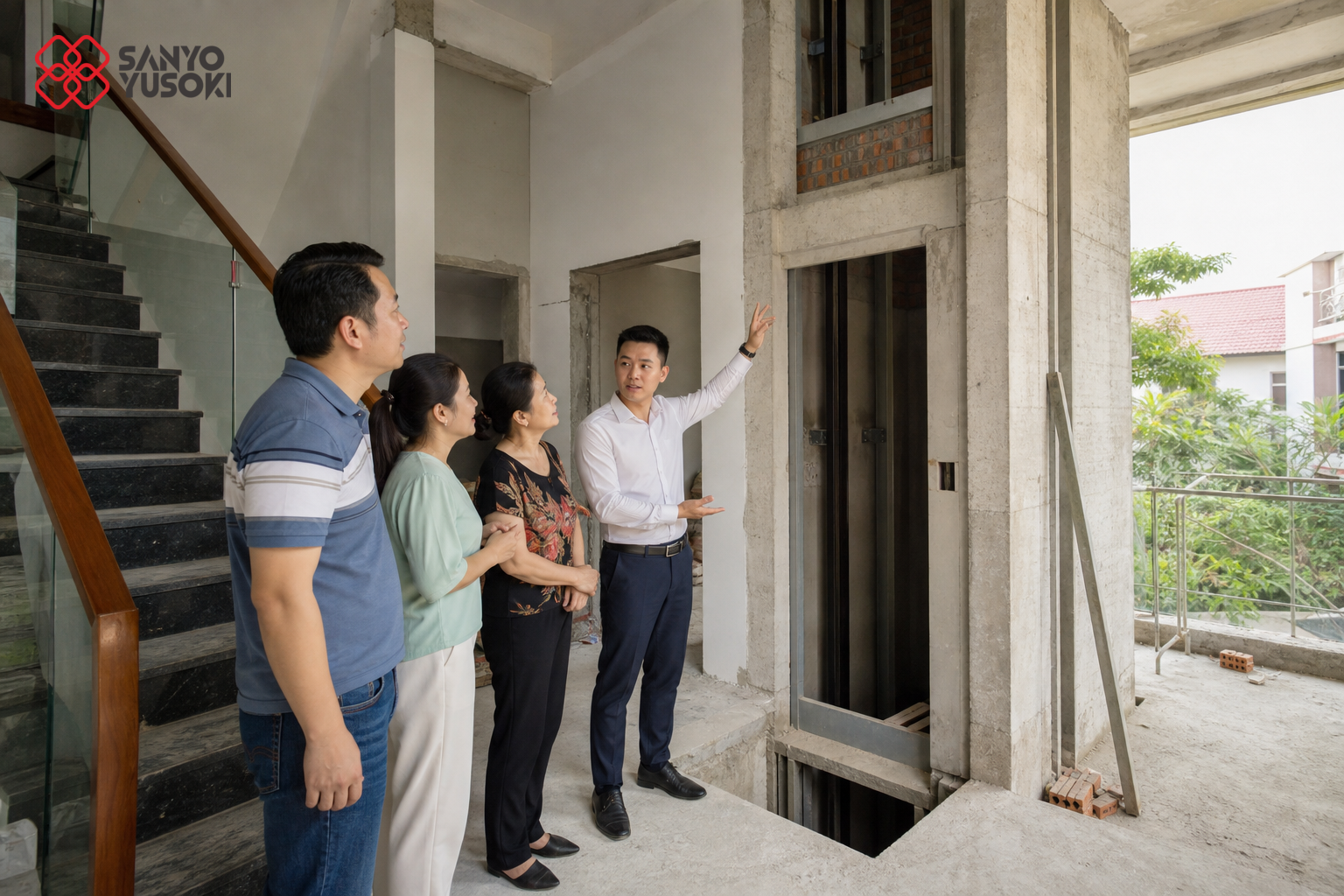 Thang máy SANYO YUSOKI – hình ảnh minh họa 3