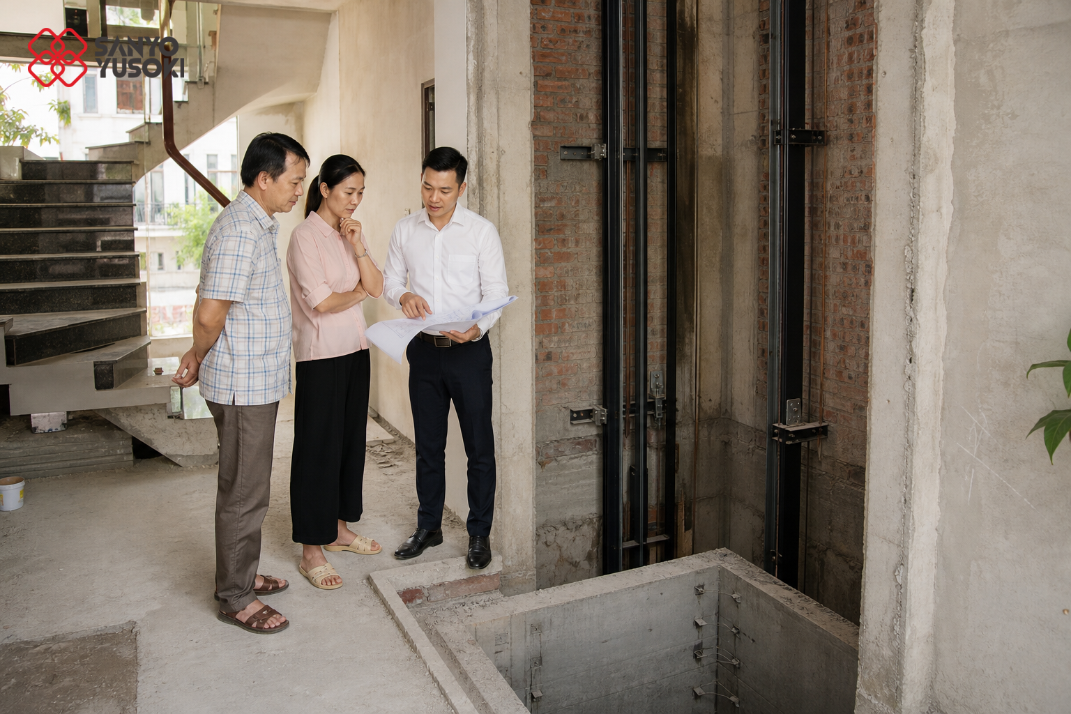 Thang máy SANYO YUSOKI – hình ảnh minh họa 3